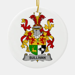 Sullivan-Familienwappen Keramik Ornament