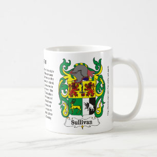 Sullivan-Familienwappen-Tasse Tasse