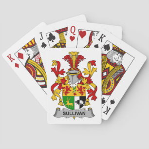Sullivan Family Crest Spielkarten