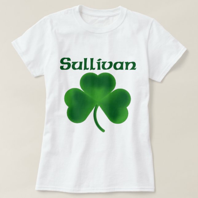 Sullivan-Kleeblatt T-Shirt (Design vorne)