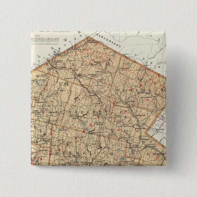 Sullivan Landkreis Button (Vorderseite)