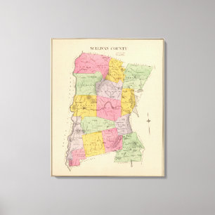 Sullivan Landkreis Leinwanddruck