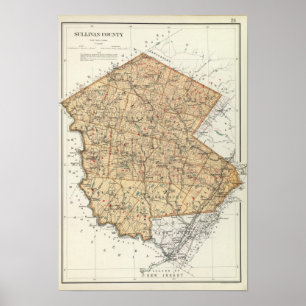 Sullivan Landkreis Poster
