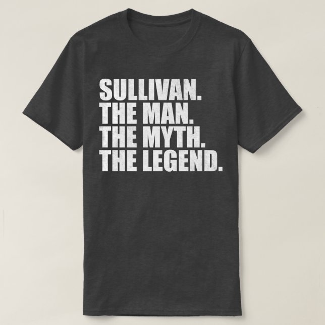 Sullivan Name Sullivan Vorname Name Sullivan T-Shirt (Design vorne)