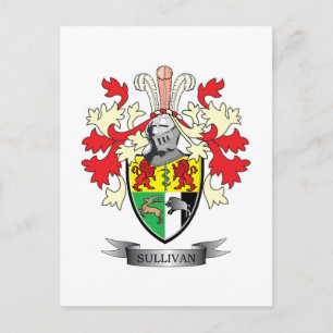 Sullivan-Wappen Postkarte