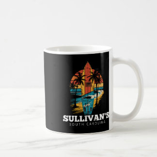 Sullivans South Carolina Surfboard Surfen Retro Kaffeetasse