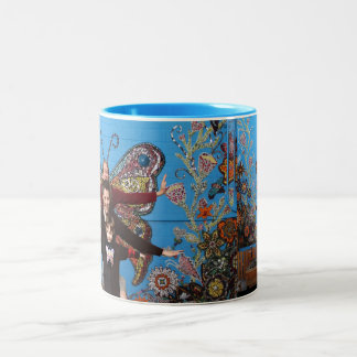Sully, Erin u. Julie-Schmetterlings-Tasse Zweifarbige Tasse