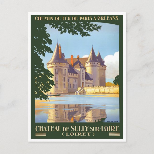 Sully France Vintage Reise Postcard Postkarte (Vorderseite)