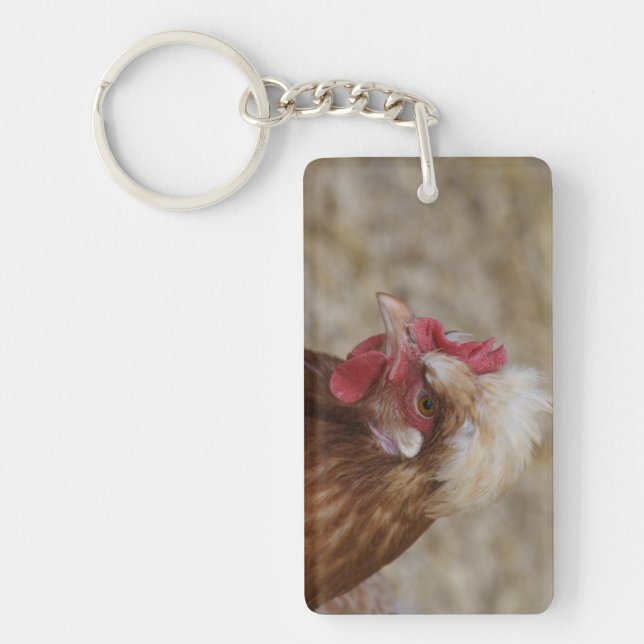 Sulmtaler Hen Schlüsselanhänger (Vorderseite)