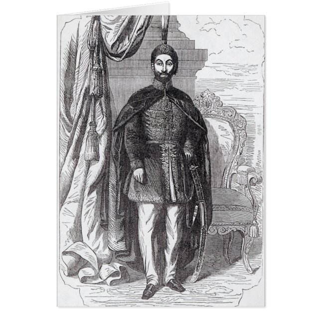 Sultan Abdul Medjid (Vorne)