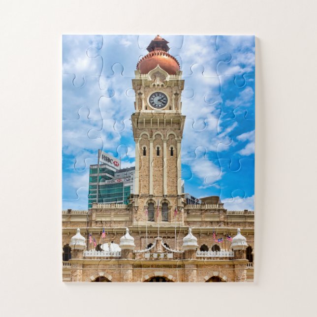 Sultan Abdul Samad Gebäude Puzzle (Vertikal)