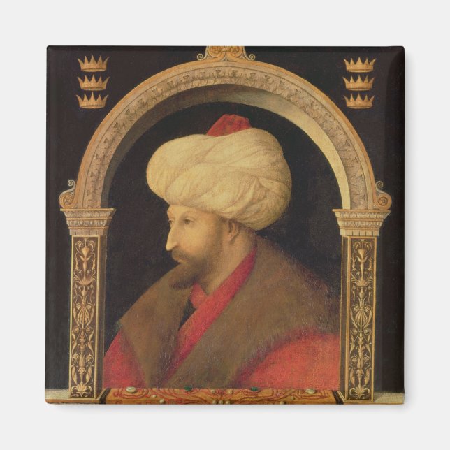 Sultan Mehmet II 1480 Magnet (Vorne)