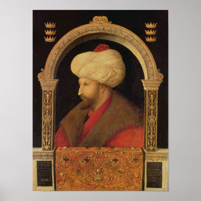 Sultan Mehmet II 1480 Poster (Vorne)