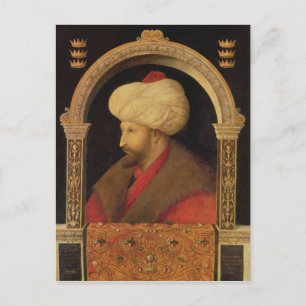 Sultan Mehmet II 1480 Postkarte