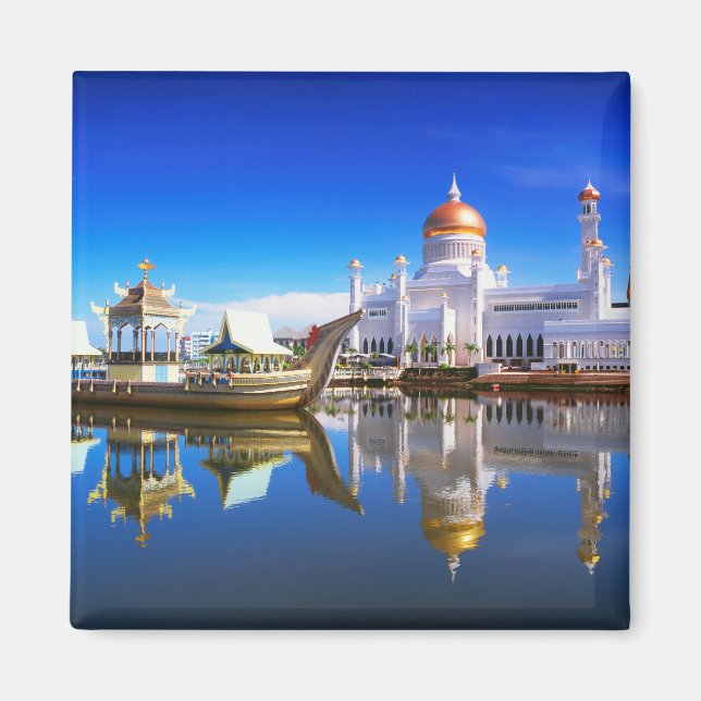 Sultan-Omar-Ali-Saifuddien-Moschee Magnet (Vorne)
