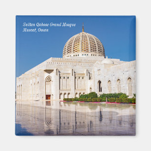 Sultan Qaboos Grand Moschee in Muscat, Oman Magnet
