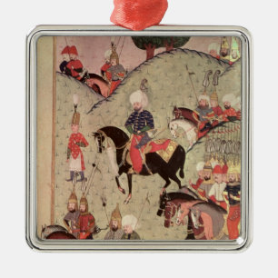 Sultan Selim II Silbernes Ornament