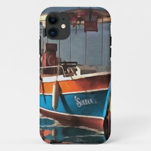 Sultan Taxi Boot Marmaris Schöne Kunst iPhone 11 Hülle