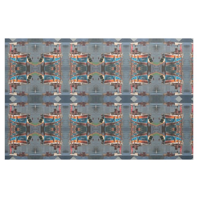 Sultan Taxi Boot Marmaris Schöne Kunst Stoff (Fat Quarter (45,7 x 55,9 cm))