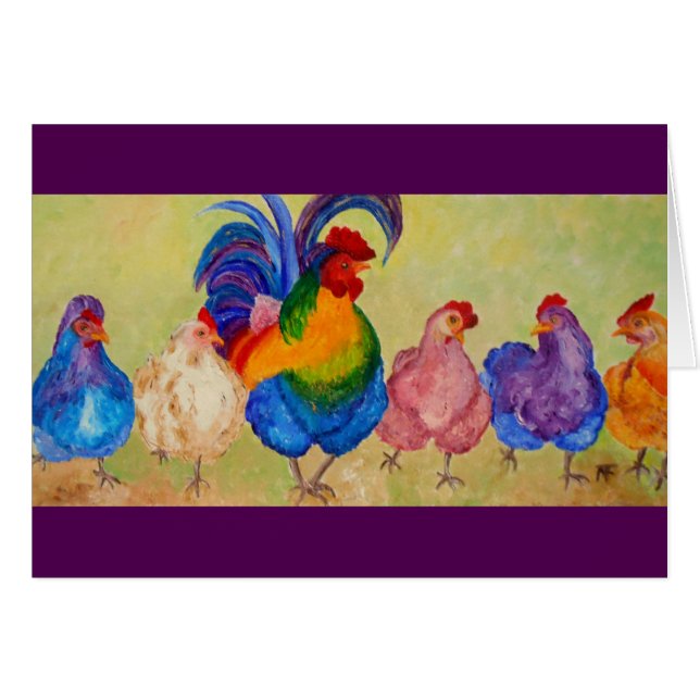 Sultan und seine Küken (Vorderseite (Horizontal))