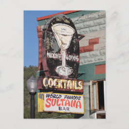 Sultana Bar auf Route 66 Postkarte