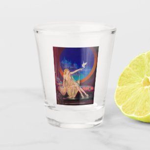 Sultana, das arabische Sultanat's Concubine 1925 Schnapsglas