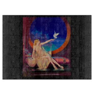 Sultana, das arabische Sultanat's Concubine 1925 Schneidebrett