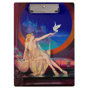 Sultana die Konkubine des arabischen Sultans 1925 Klemmbrett