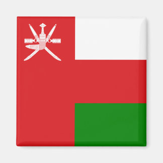 Sultanat der Oman-Flagge Magnet