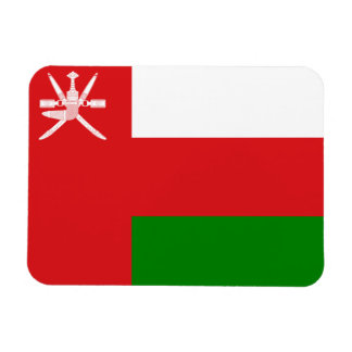 Sultanat der Oman-Flagge Magnet