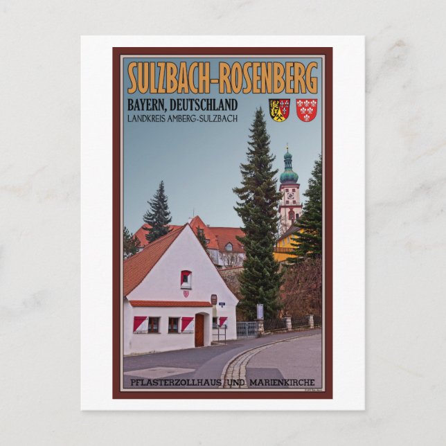 Sulzbach-Rosenberg - Toll-Haus Postkarte (Vorderseite)