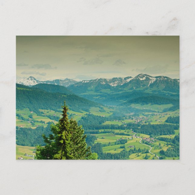 Sulzberg, Österreich Postkarte (Vorderseite)