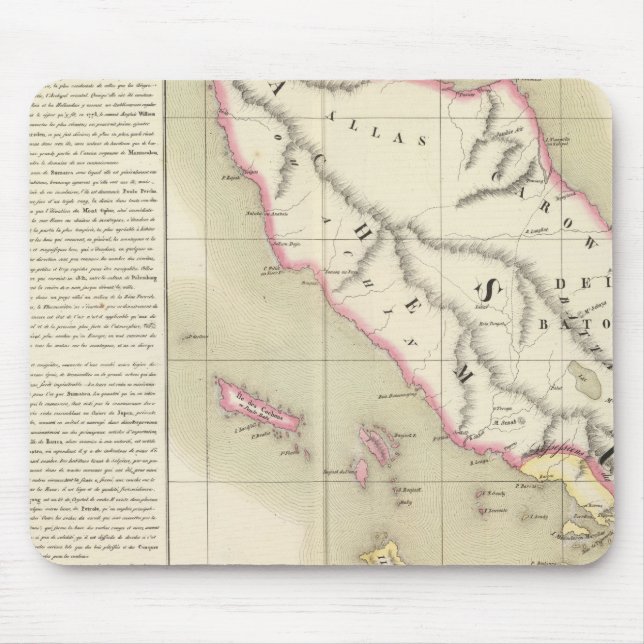 Sumatra Ozeanien Nr. 11 Mousepad (Vorne)