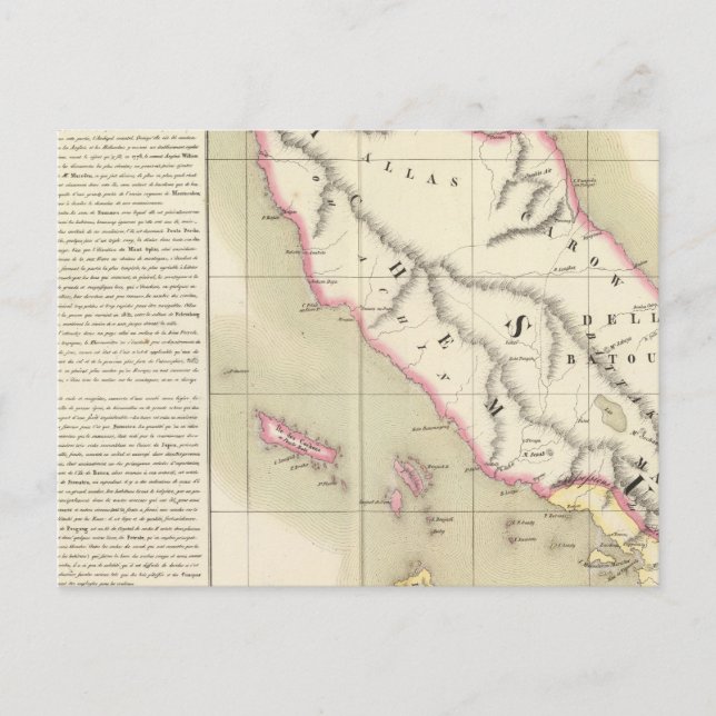 Sumatra Ozeanien Nr. 11 Postkarte (Vorderseite)