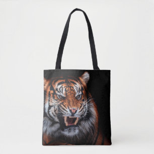 Sumatran tiger (Panthera tigris sumatrae) beautifu