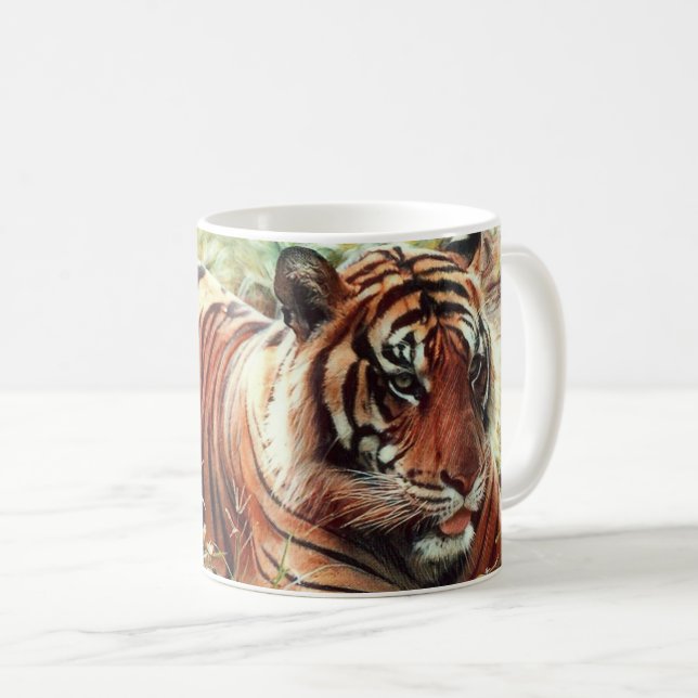 Sumatran Tiger Tasse (VorderseiteRechts)