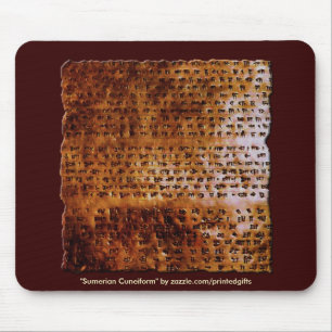 SUMERIAN CUNEIFORM SCHREIBEN Mousepad