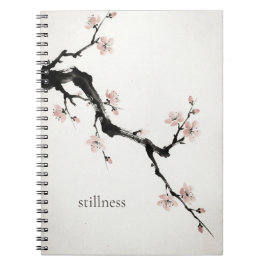 Sumi-E Ink | Cherry Blossom | Mindful Notebook Notizblock