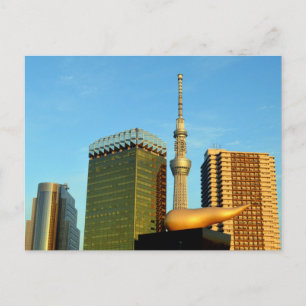 Sumida-Skyline: Tokio Postkarte
