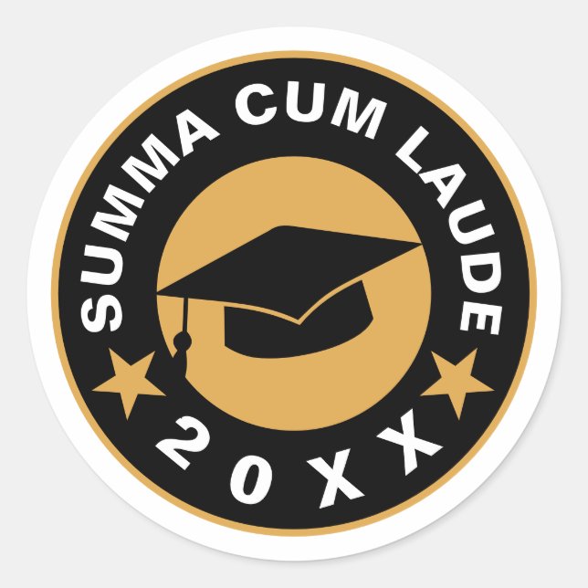 Summa Cum Laude Sticker (Vorderseite)
