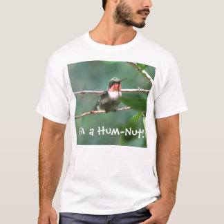 Summen-Nuss Rubin-throated Kolibri-T - Shirt