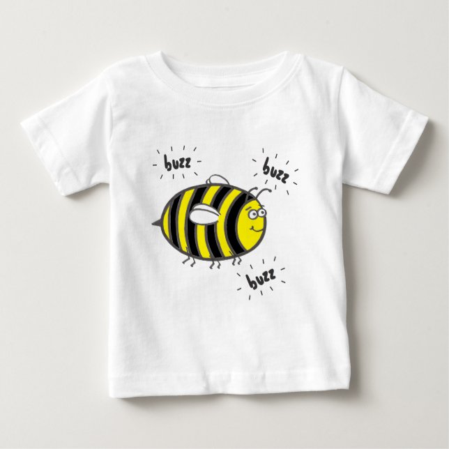 Summende Biene Baby T-shirt (Vorderseite)