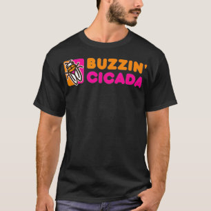 Summende Zikade Kaffee & Insektenliebhaber 2021 Br T-Shirt