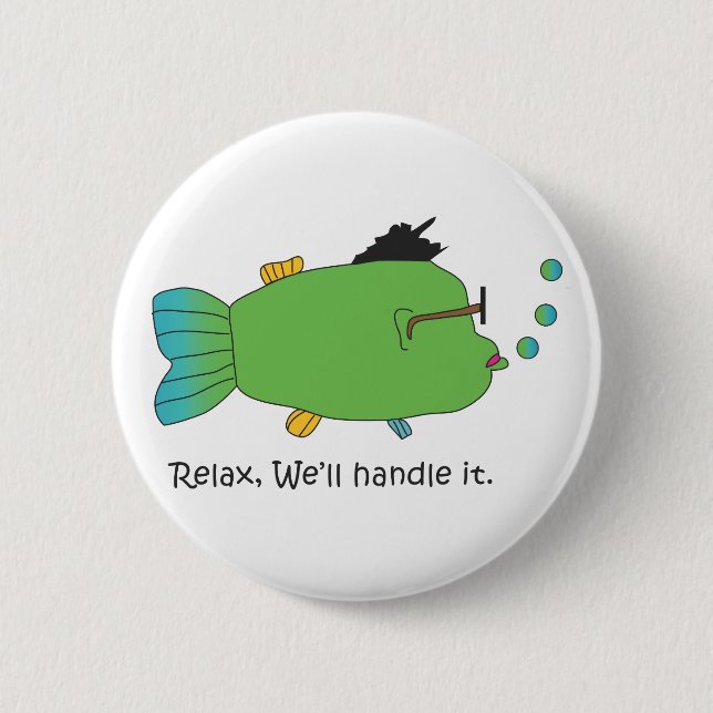 Summenfische Button (Vorderseite)