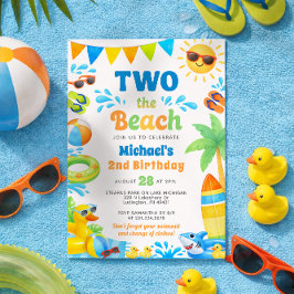 Summer 2nd Birthday Invitation - Two the Beach Einladung