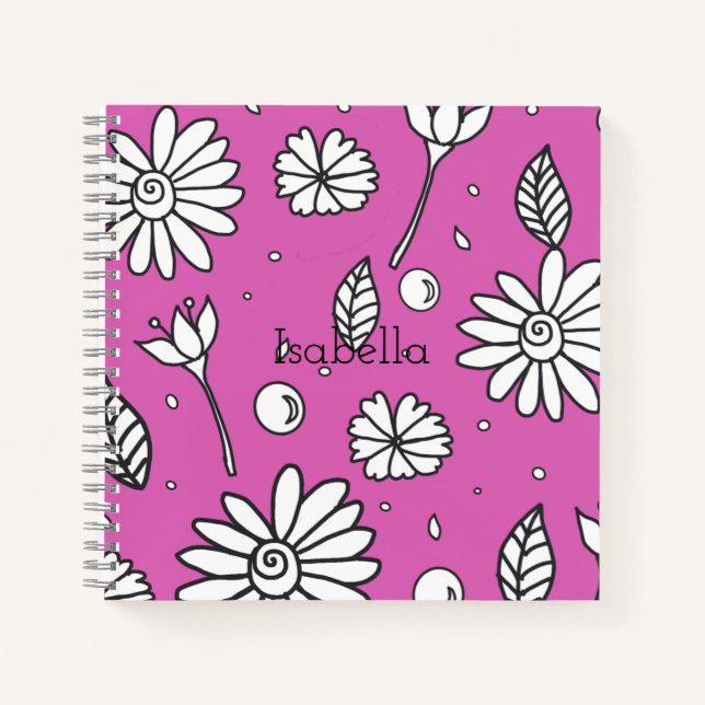 Summer 4 Notebook Notizbuch (Vorderseite)
