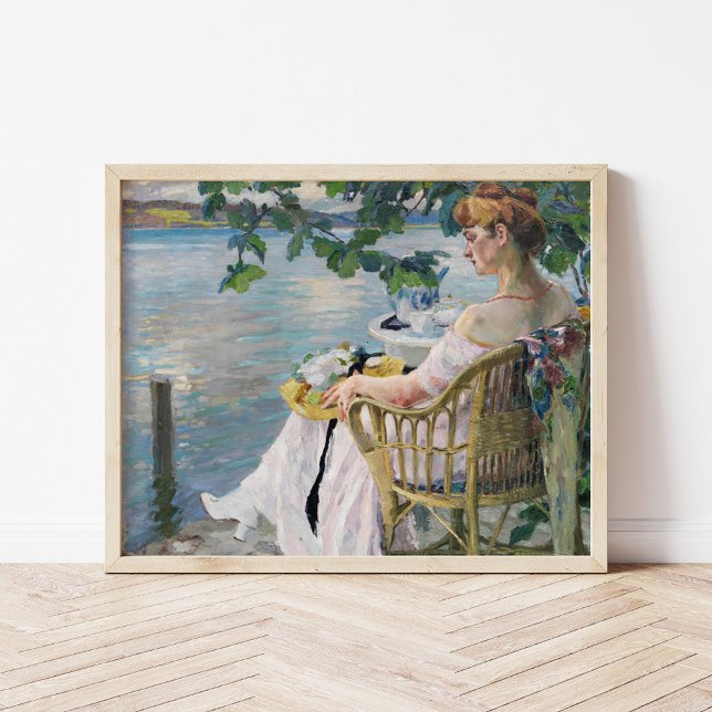 Summer Abend | Edward Cucuel Poster (Von Creator hochgeladen)