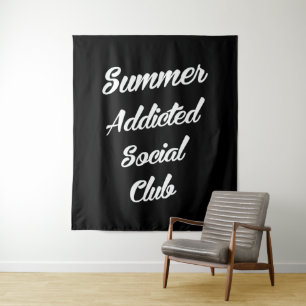 Summer Addicdicted Social Club Wandteppich