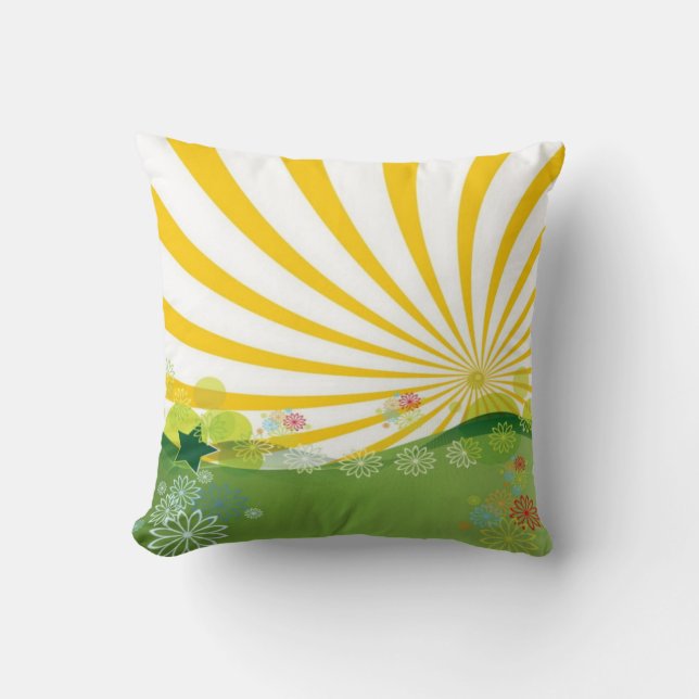 Summer American MoJo Pillows Kissen (Vorderseite)
