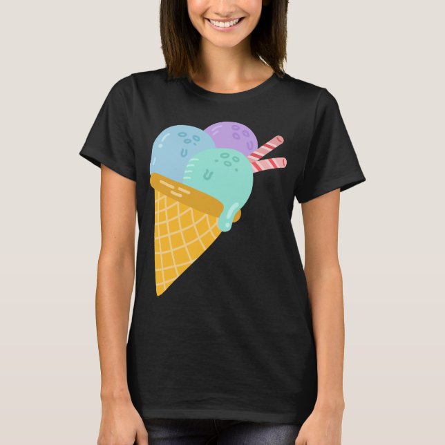 Summer and Gelato Women's Basic T - Shirt (Vorderseite)